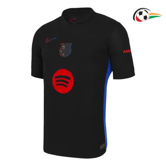 Barcelona Camisola Replicas Visitante 2024/25 Jogador Preto Barcelona Camisola Replicas Visitante 2024/25 Jogador Preto
