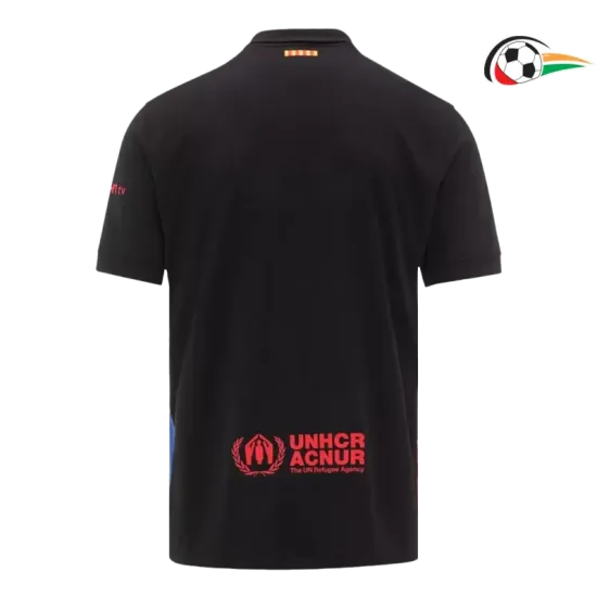 Barcelona Equipacione Qualidade AAA Away 2024/25 Preto Barcelona Equipacione Qualidade AAA Away 2024/25 Preto