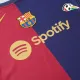 Camisa Barcelona Futebol Local 2024/25 Infantil Vermelho/Azul Camisa Barcelona Futebol Local 2024/25 Infantil Vermelho/Azul