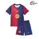 Camiseta Barcelona Replicas Primeiro Kit 2024/25 Niños Vermelho/Azul Camiseta Barcelona Replicas Primeiro Kit 2024/25 Niños Vermelho/Azul