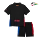 Equipacione Barcelona Baratas Visitante Segundo Kit 2024/25 Infantil Preto Equipacione Barcelona Baratas Visitante Segundo Kit 2024/25 Infantil Preto