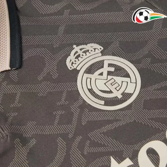Camisa Real Madrid Baratas Thrid 2024/25 Jogador Cinza Camisa Real Madrid Baratas Thrid 2024/25 Jogador Cinza