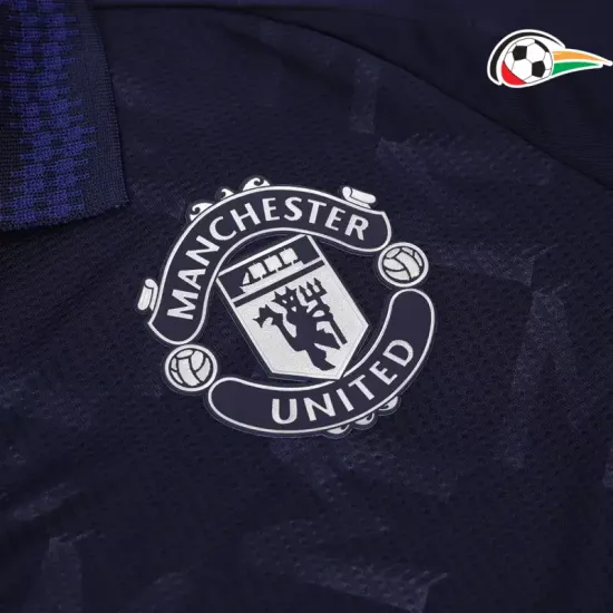 Camiseta Manchester United Qualidade TAILANDESA Visitante 2024/25 Versão Jogador Azul Camiseta Manchester United Qualidade TAILANDESA Visitante 2024/25 Versão Jogador Azul