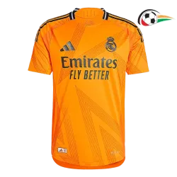 Camisola Real Madrid Replicas Segundo Kit 2024/25 Versão Jogador Amarelo