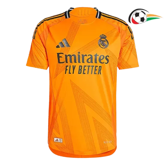 Camisola Real Madrid Replicas Segundo Kit 2024/25 Versão Jogador Amarelo Camisola Real Madrid Replicas Segundo Kit 2024/25 Versão Jogador Amarelo