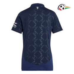 Equipacione Manchester United Qualidade AAA Away 2024/25 Mulher Azul