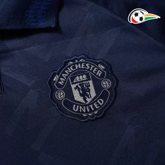 Equipacione Manchester United Qualidade AAA Away 2024/25 Mulher Azul Equipacione Manchester United Qualidade AAA Away 2024/25 Mulher Azul