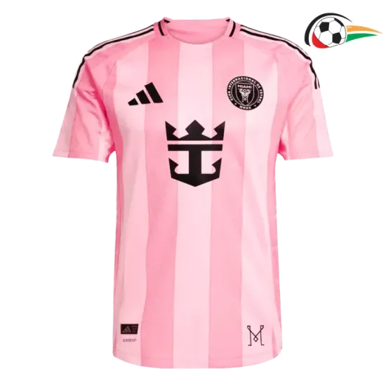 Inter de Miami Camiseta Replicas Home Primeiro Kit 2025 Versão Jogador Rosa