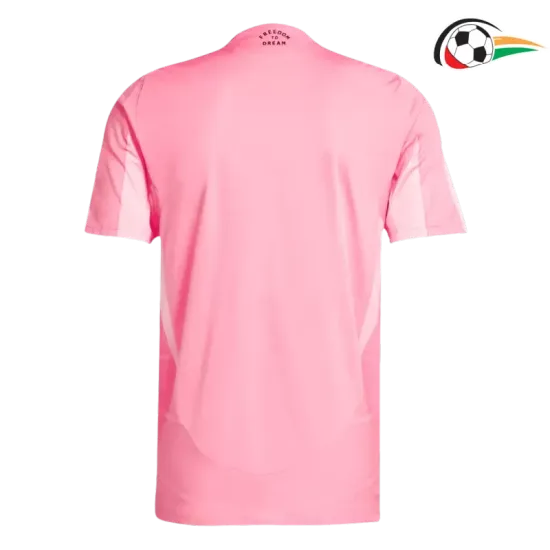Inter de Miami Camiseta Replicas Home Primeiro Kit 2025 Versão Jogador Rosa