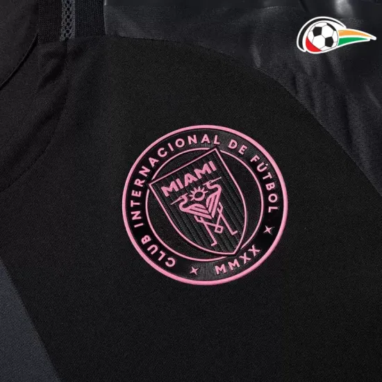 Inter de Miami Equipacione Baratas Visitante Segundo Kit 2025 Jogador Preto Inter de Miami Equipacione Baratas Visitante Segundo Kit 2025 Jogador Preto