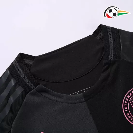 Inter de Miami Equipacione Baratas Visitante Segundo Kit 2025 Jogador Preto Inter de Miami Equipacione Baratas Visitante Segundo Kit 2025 Jogador Preto