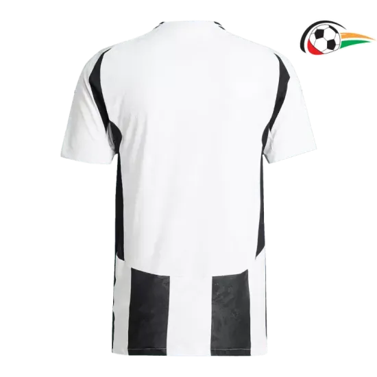 Juventus Camisa Futebol Local 2024/25 Jogador Preto/Branco Juventus Camisa Futebol Local 2024/25 Jogador Preto/Branco