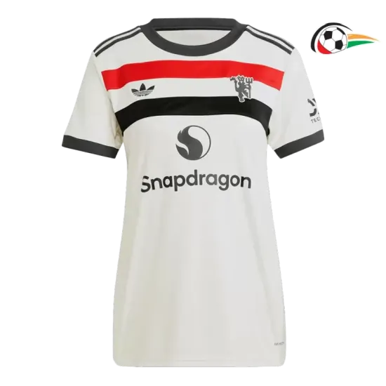Manchester United Camisola Qualidade Premium 2024/25 Mulher Branco Manchester United Camisola Qualidade Premium 2024/25 Mulher Branco
