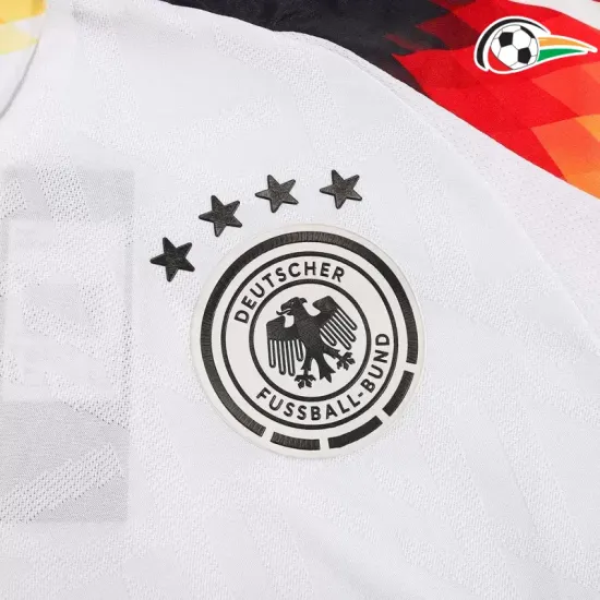 Alemania Camisa Baratas Home 2024 Versão Jogador Branco Alemania Camisa Baratas Home 2024 Versão Jogador Branco