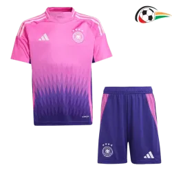 Camisa Alemania Futebol Visitante Segundo Kit 2024 Niños Roxo