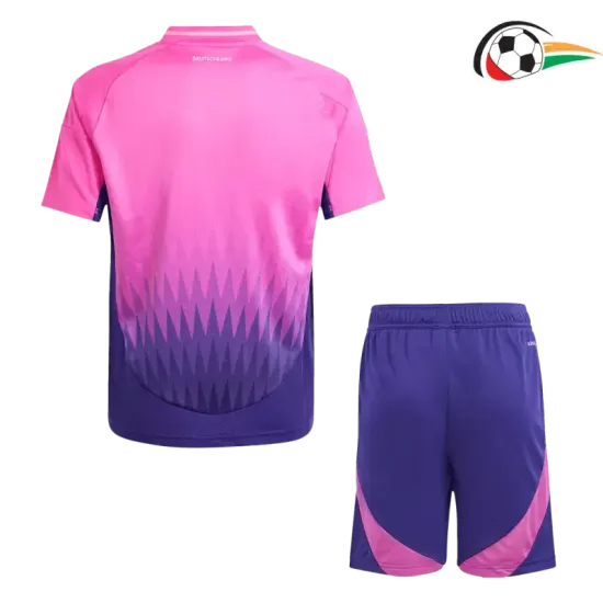 Camisa Alemania Futebol Visitante Segundo Kit 2024 Niños Roxo Camisa Alemania Futebol Visitante Segundo Kit 2024 Niños Roxo
