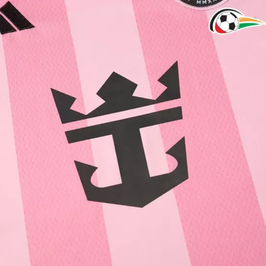 Camisa Inter de Miami Qualidade AAA Primeiro Kit 2025 Infantil Rosa Camisa Inter de Miami Qualidade AAA Primeiro Kit 2025 Infantil Rosa