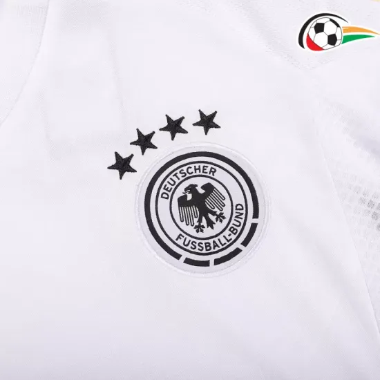 Camiseta Alemania Replicas Primeiro Kit 2024 Mulher Branco Camiseta Alemania Replicas Primeiro Kit 2024 Mulher Branco