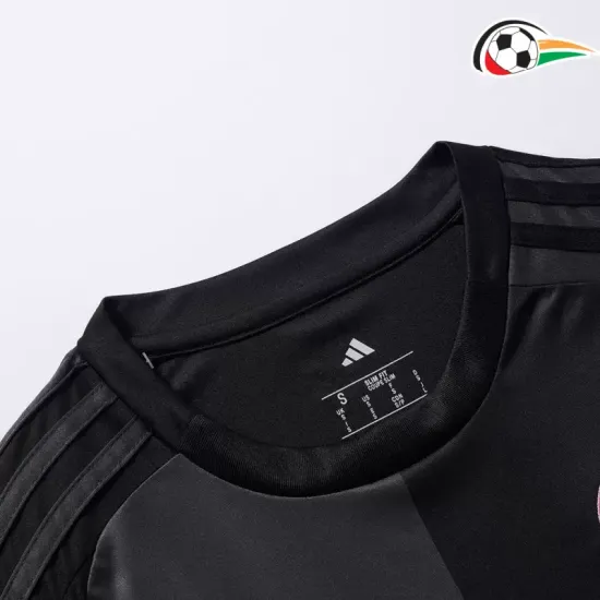 Camiseta Inter de Miami Qualidade Premium Visitante 2025 Mulher Preto