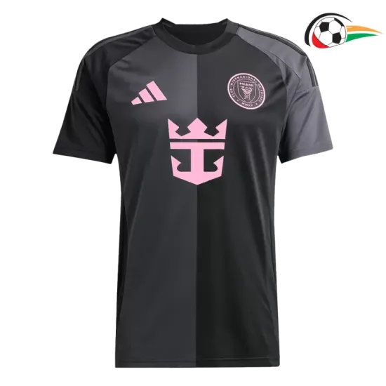 Camisola Inter de Miami Qualidade TAILANDESA Segundo Kit 2025 Preto Camisola Inter de Miami Qualidade TAILANDESA Segundo Kit 2025 Preto