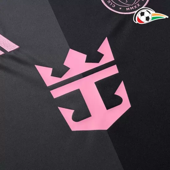 Camisola Inter de Miami Qualidade TAILANDESA Segundo Kit 2025 Preto Camisola Inter de Miami Qualidade TAILANDESA Segundo Kit 2025 Preto