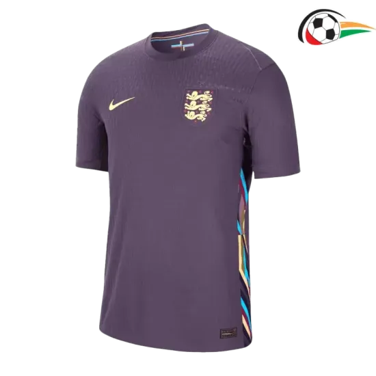 Inglaterra Camisola Replicas Away Segundo Kit 2024 Jogador Azul-Marinho Inglaterra Camisola Replicas Away Segundo Kit 2024 Jogador Azul-Marinho