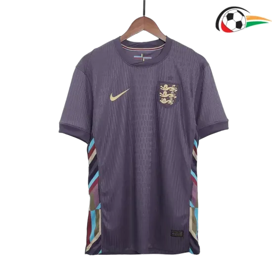 Inglaterra Camisola Replicas Away Segundo Kit 2024 Jogador Azul-Marinho Inglaterra Camisola Replicas Away Segundo Kit 2024 Jogador Azul-Marinho
