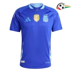 Argentina Camisa Qualidade AAA Away Segundo Kit 2024 Jogador Azul