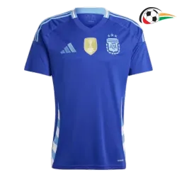 Argentina Equipacione Futebol Visitante 2024 Azul
