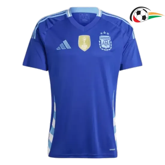Argentina Equipacione Futebol Visitante 2024 Azul Argentina Equipacione Futebol Visitante 2024 Azul