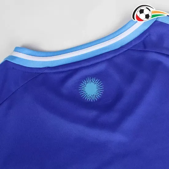 Argentina Equipacione Futebol Visitante 2024 Azul Argentina Equipacione Futebol Visitante 2024 Azul