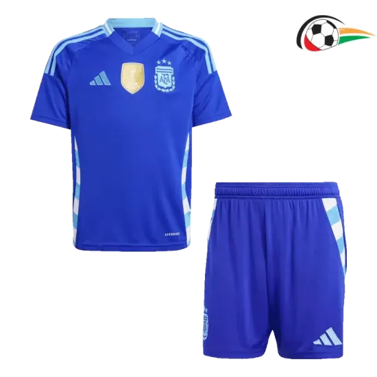 Camisa Argentina Baratas Away 2024 Infantil Azul Camisa Argentina Baratas Away 2024 Infantil Azul