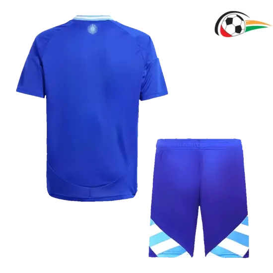 Camisa Argentina Baratas Away 2024 Infantil Azul Camisa Argentina Baratas Away 2024 Infantil Azul