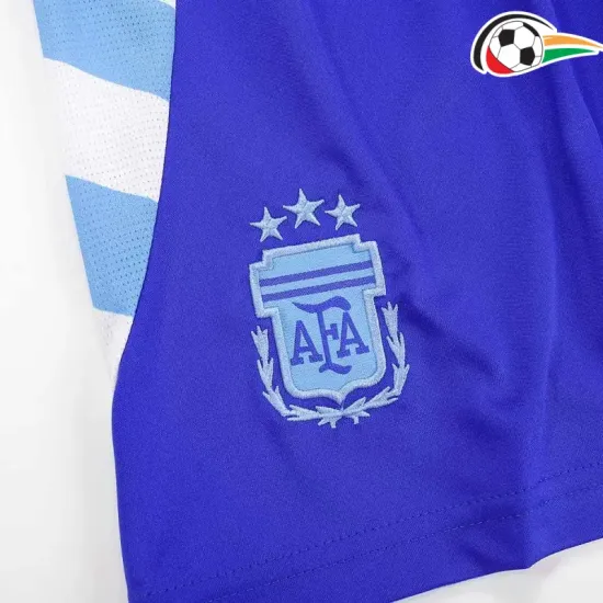 Camisa Argentina Baratas Away 2024 Infantil Azul Camisa Argentina Baratas Away 2024 Infantil Azul
