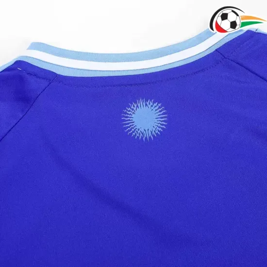 Camisa Argentina Baratas Away 2024 Infantil Azul Camisa Argentina Baratas Away 2024 Infantil Azul
