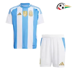 Camisola Argentina Replicas Local 2024 (Camisola + Calções) Azul/Branco