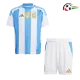 Camisola Argentina Replicas Local 2024 (Camisola + Calções) Azul/Branco Camisola Argentina Replicas Local 2024 (Camisola + Calções) Azul/Branco