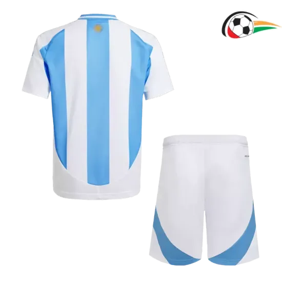 Camisola Argentina Replicas Local 2024 (Camisola + Calções) Azul/Branco Camisola Argentina Replicas Local 2024 (Camisola + Calções) Azul/Branco