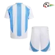 Camisola Argentina Replicas Local 2024 (Camisola + Calções) Azul/Branco Camisola Argentina Replicas Local 2024 (Camisola + Calções) Azul/Branco