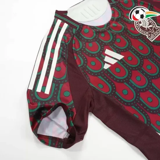 Camisa México Qualidade AAA Home 2024 Jogador Vermelho Camisa México Qualidade AAA Home 2024 Jogador Vermelho