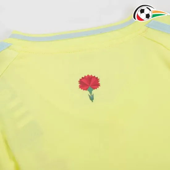Camisola España Qualidade TAILANDESA Away Segundo Kit 2024 Infantil Amarelo Camisola España Qualidade TAILANDESA Away Segundo Kit 2024 Infantil Amarelo