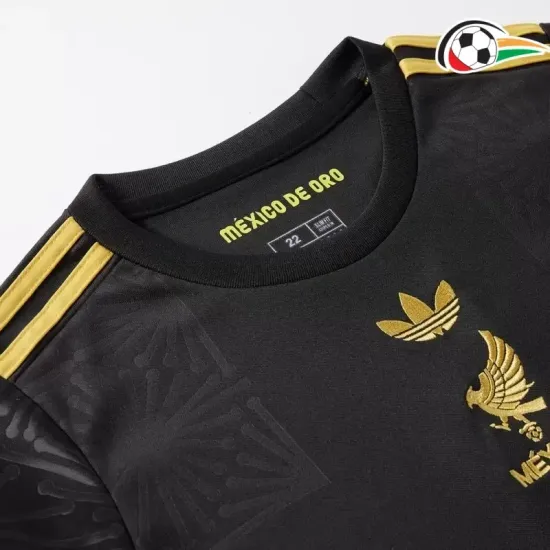 Equipacione México Futebol Thrid 2025 (Camisola + Calções) Preto Equipacione México Futebol Thrid 2025 (Camisola + Calções) Preto