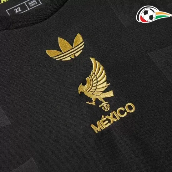 Equipacione México Futebol Thrid 2025 (Camisola + Calções) Preto Equipacione México Futebol Thrid 2025 (Camisola + Calções) Preto