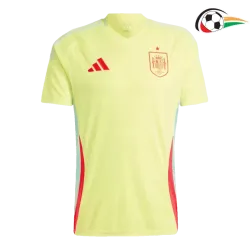 España Camisa Futebol Segundo Kit 2024 Amarelo