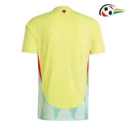 España Camisa Futebol Segundo Kit 2024 Amarelo