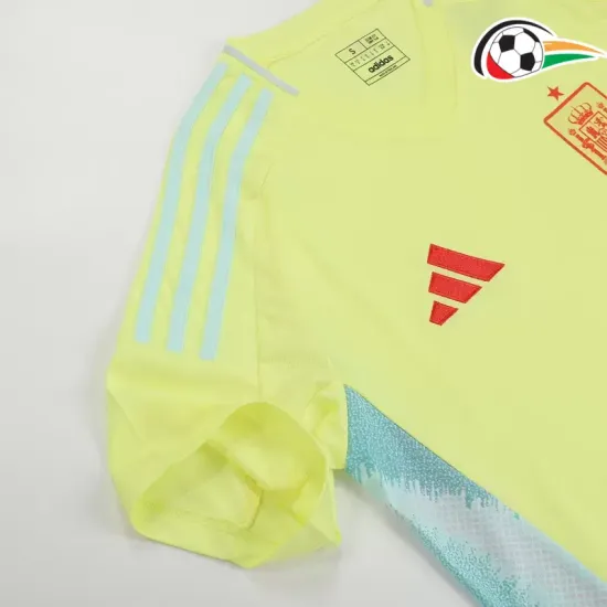 España Camisa Futebol Segundo Kit 2024 Amarelo España Camisa Futebol Segundo Kit 2024 Amarelo