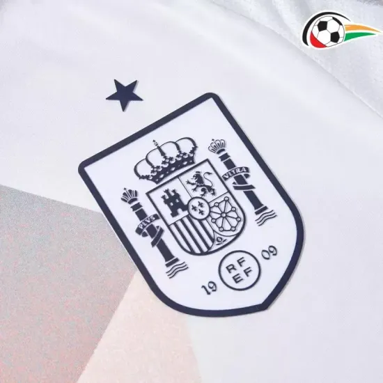 España Camiseta Replicas Visitante O EURO Feminino 2025 Branco España Camiseta Replicas Visitante O EURO Feminino 2025 Branco