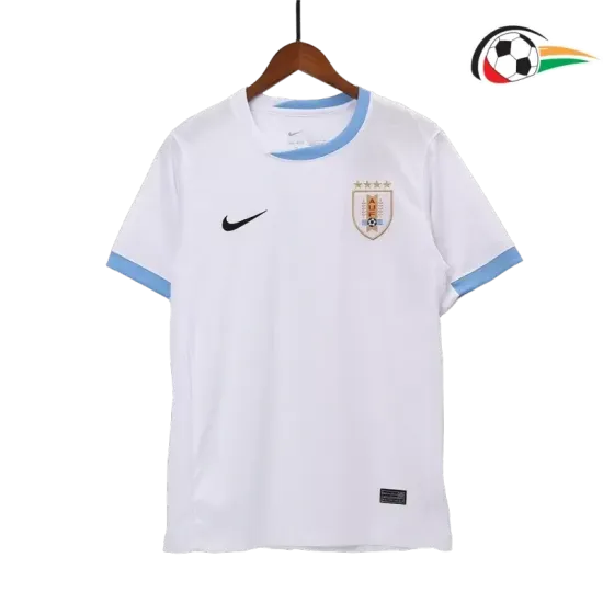 Uruguay Camisa Baratas Visitante Segundo Kit 2024 Branco