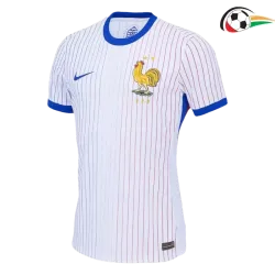 Camisola Francia Qualidade Premium Visitante 2024 Jogador Branco