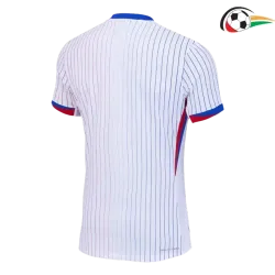 Camisola Francia Qualidade Premium Visitante 2024 Jogador Branco